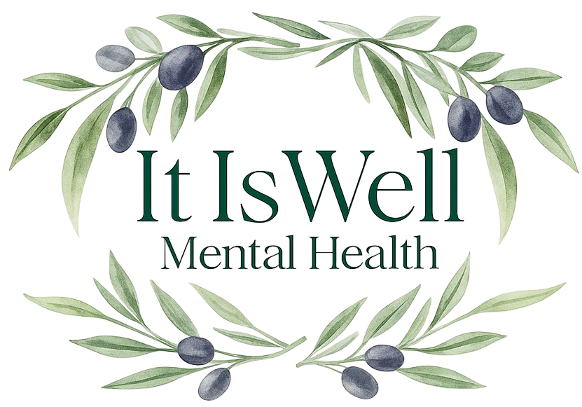 It Is Well Mental Health logo